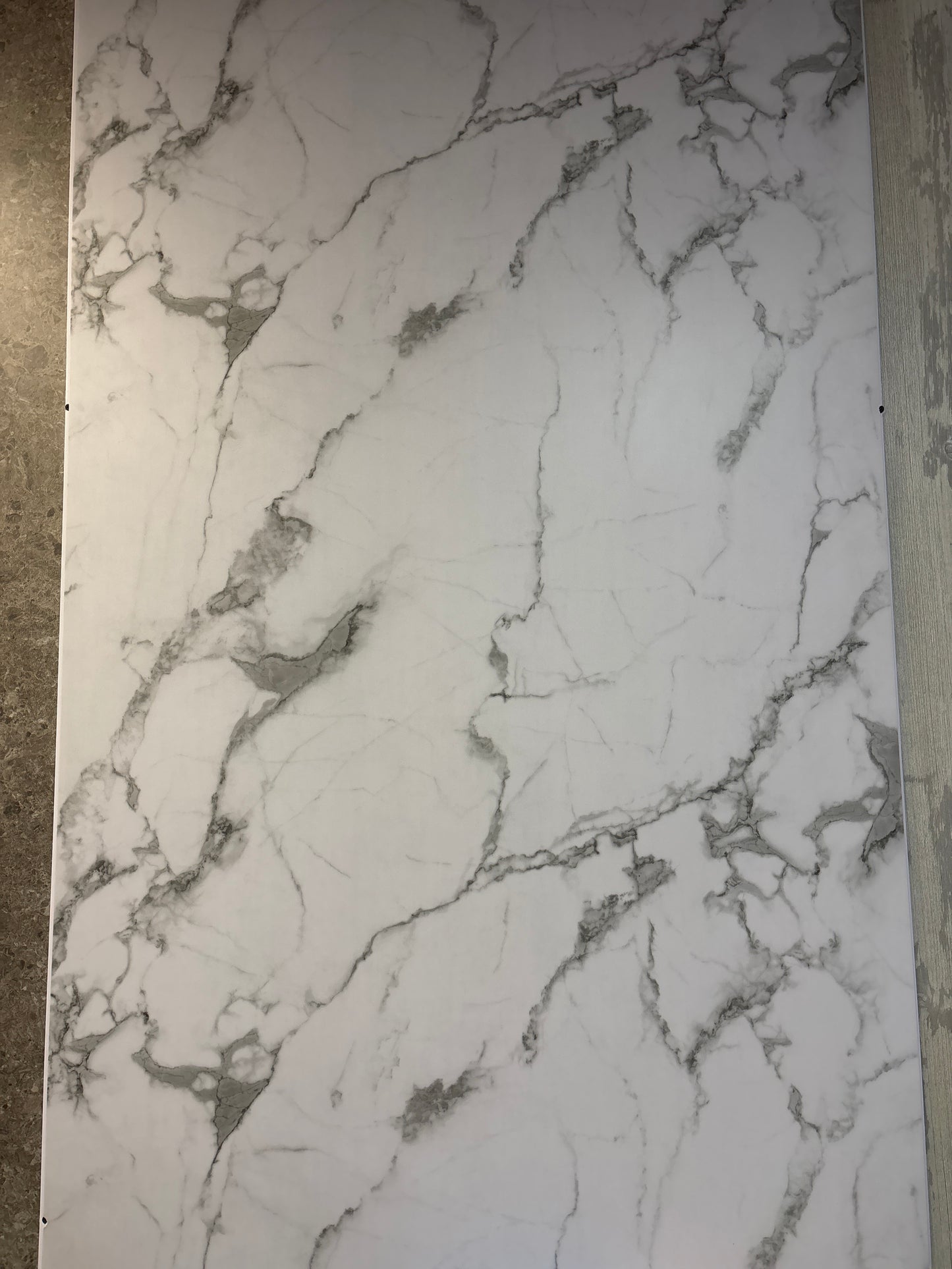 Carrera Marble Matt PVC Tongue & Groove Wet Wall 1000mm