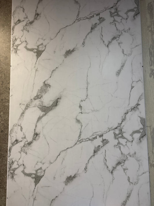 Carrera Marble Matt PVC Tongue & Groove Wet Wall 1000mm