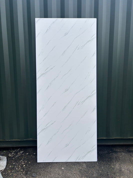 White Zone Matt PVC Tongue & Groove Wet Wall 1000mm